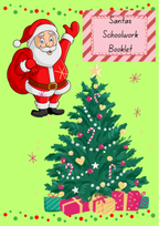 🎅 Santa’s Schoolwork Booklet – Early Years