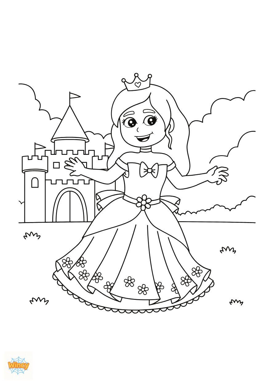 Fairy & Princess Colouring Sheet Bundles