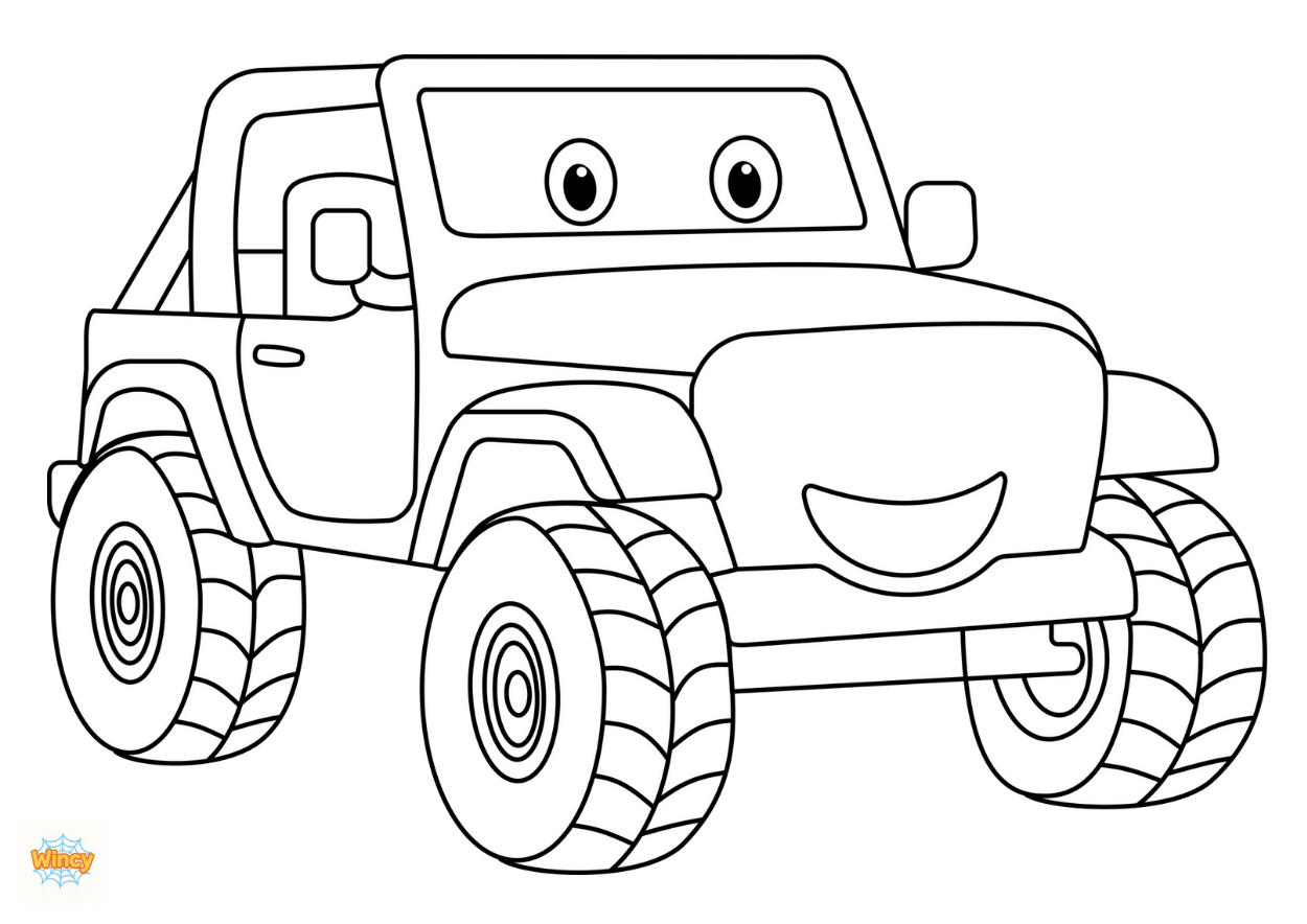 Cars, Buses, Planes & Trains Colouring Sheet Bundle