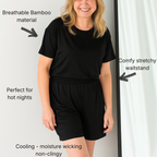 Bamboo Pyjama Shorts Set