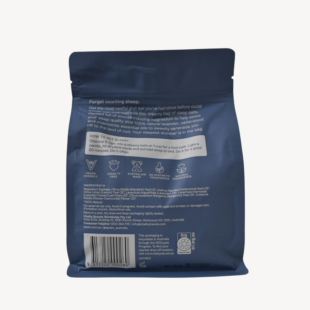 Epzen - Magnesium Bath Crystals - Sleep