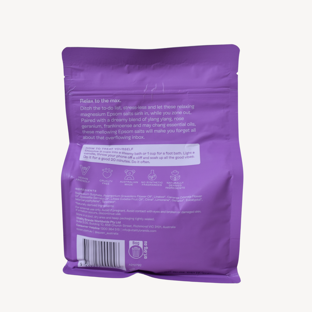 Epzen - Magnesium Bath Crystals - Relax