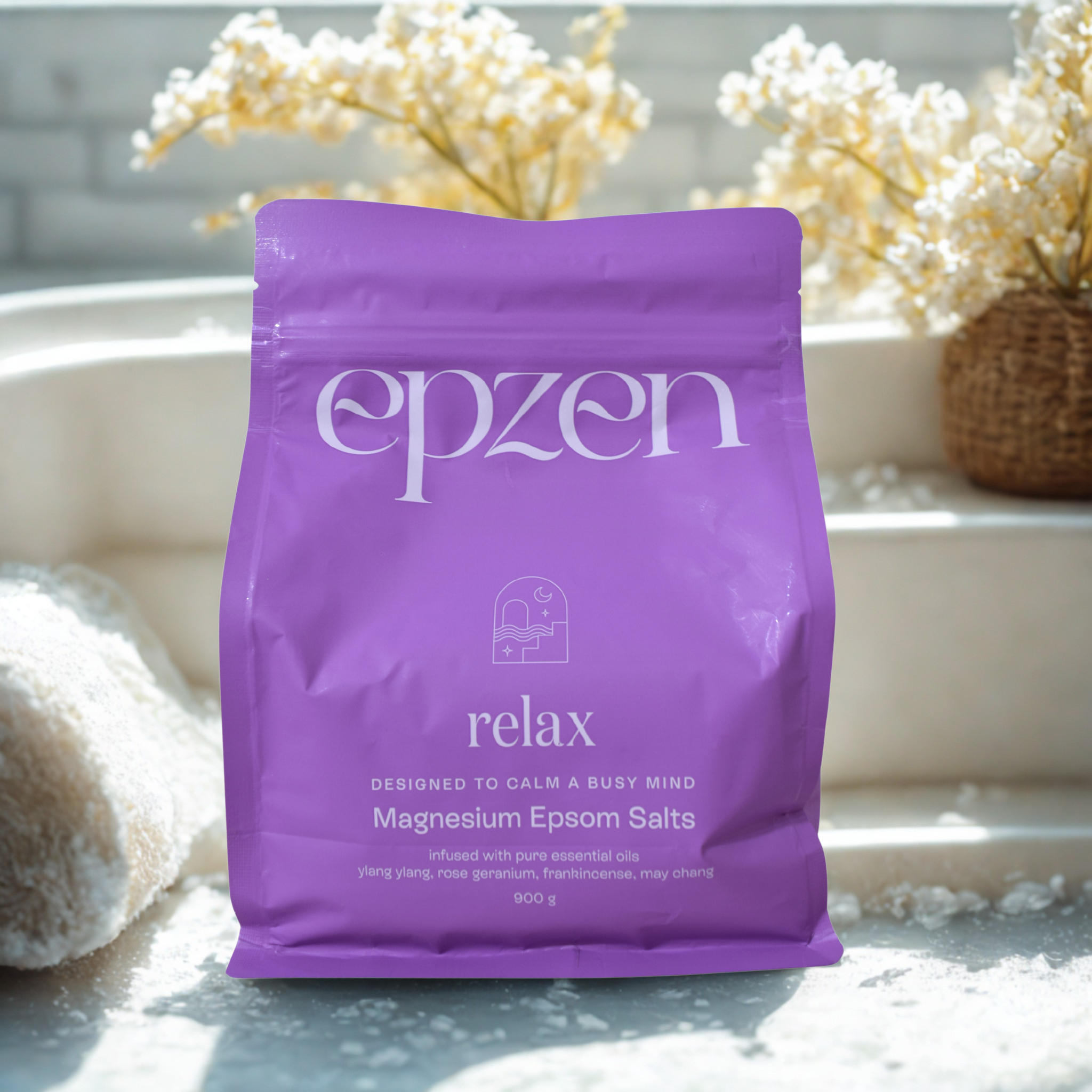 Epzen - Magnesium Bath Crystals - Relax