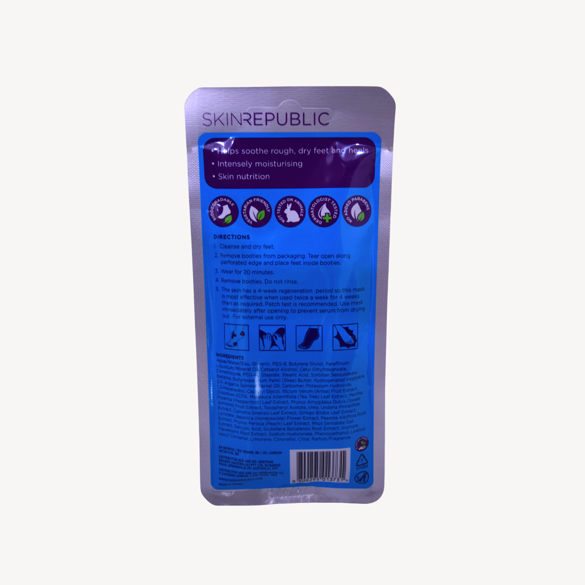 Skin Republic Foot Repair Foot Mask