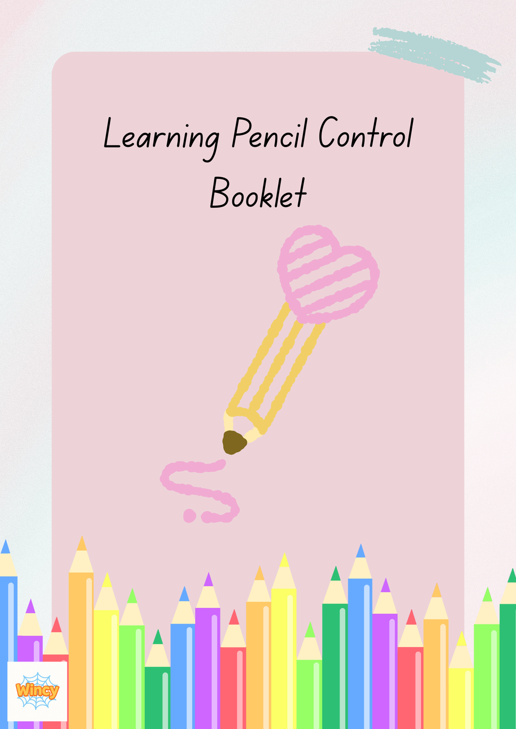 Learning Pencil Control Booklet