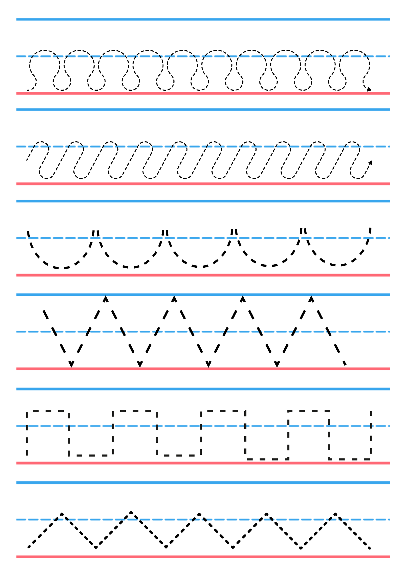 Learning Pencil Control Booklet