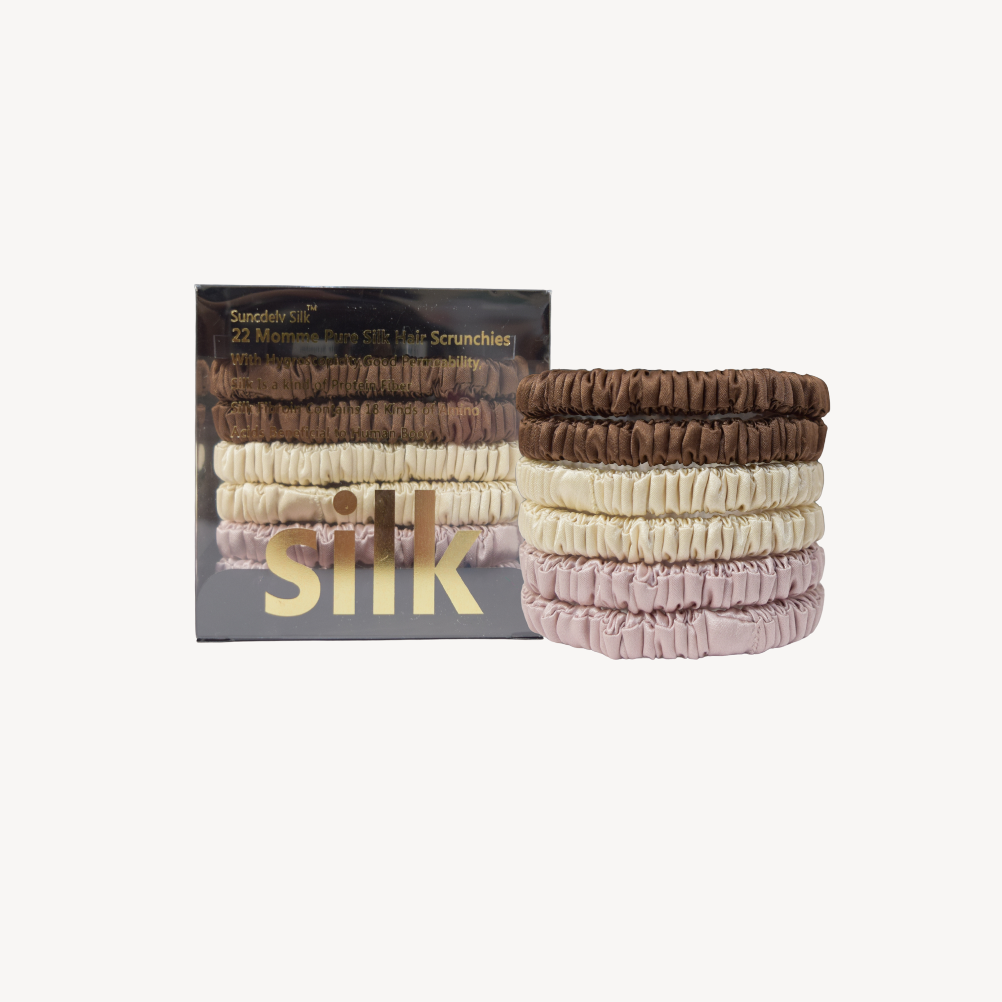 Silk Hair Ties - Mulitpacks