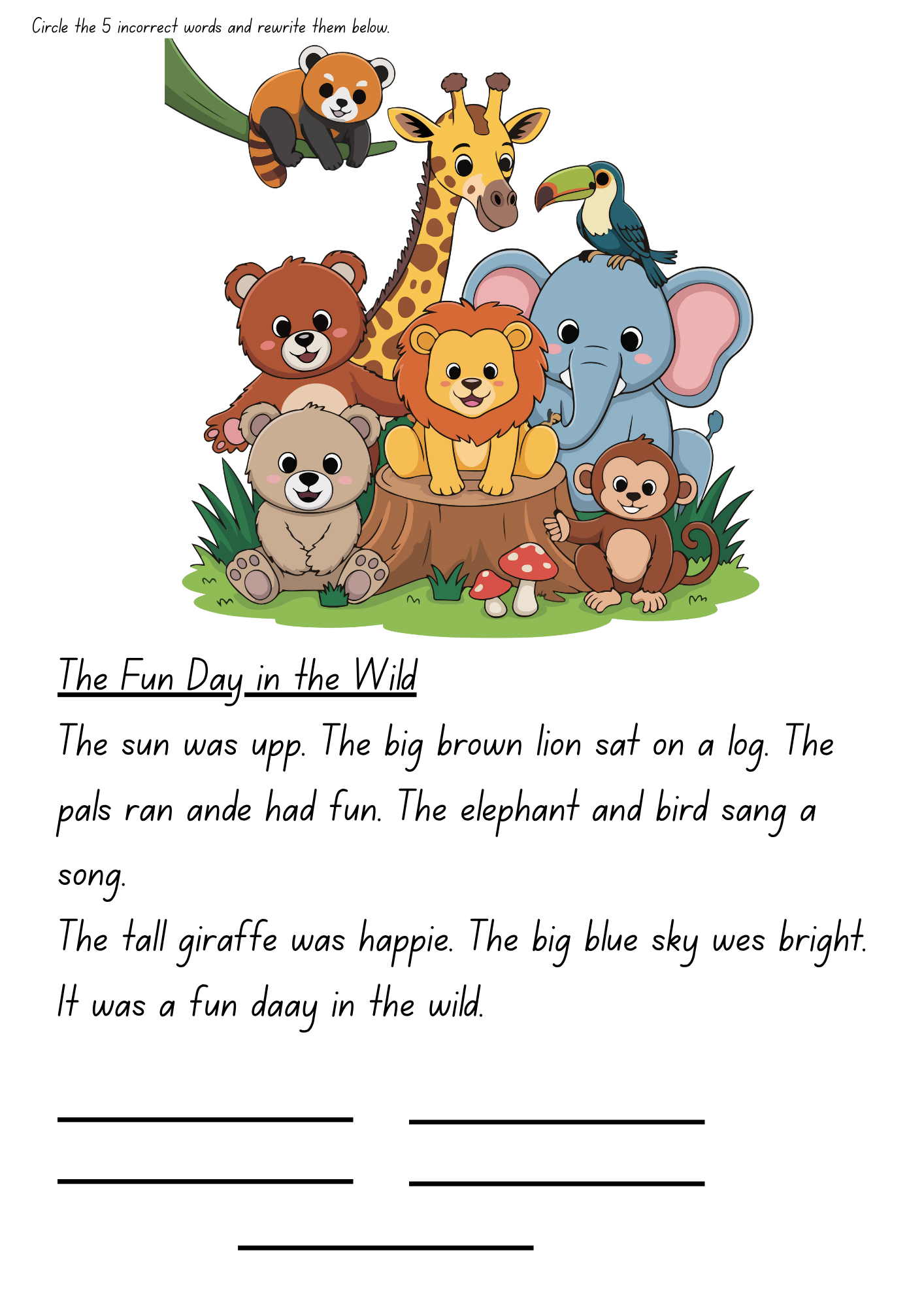 Spelling Activity Booklet Grade 1-2