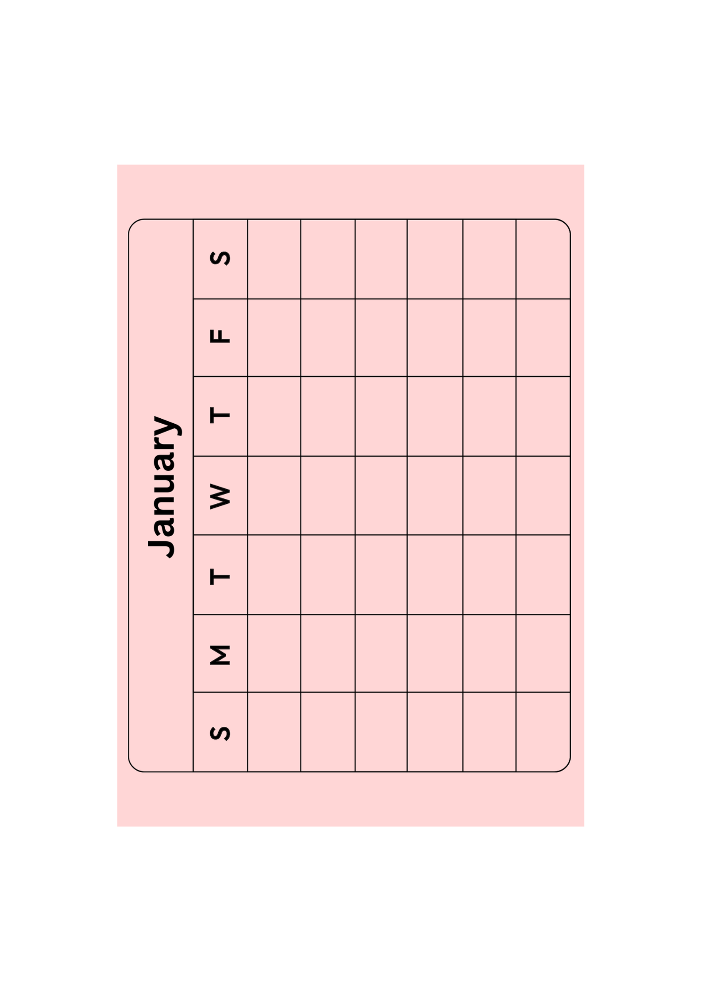 2026 Diary (Week to View) Downloadable