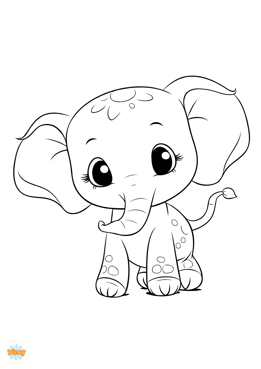 FREE DOWNLOAD! Baby Animal Colouring Pages