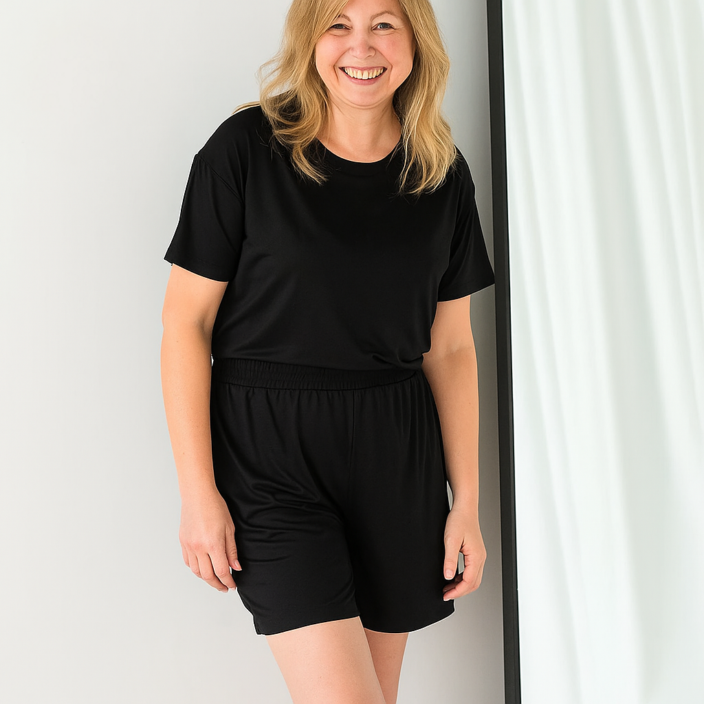 Bamboo Pyjama Shorts Set